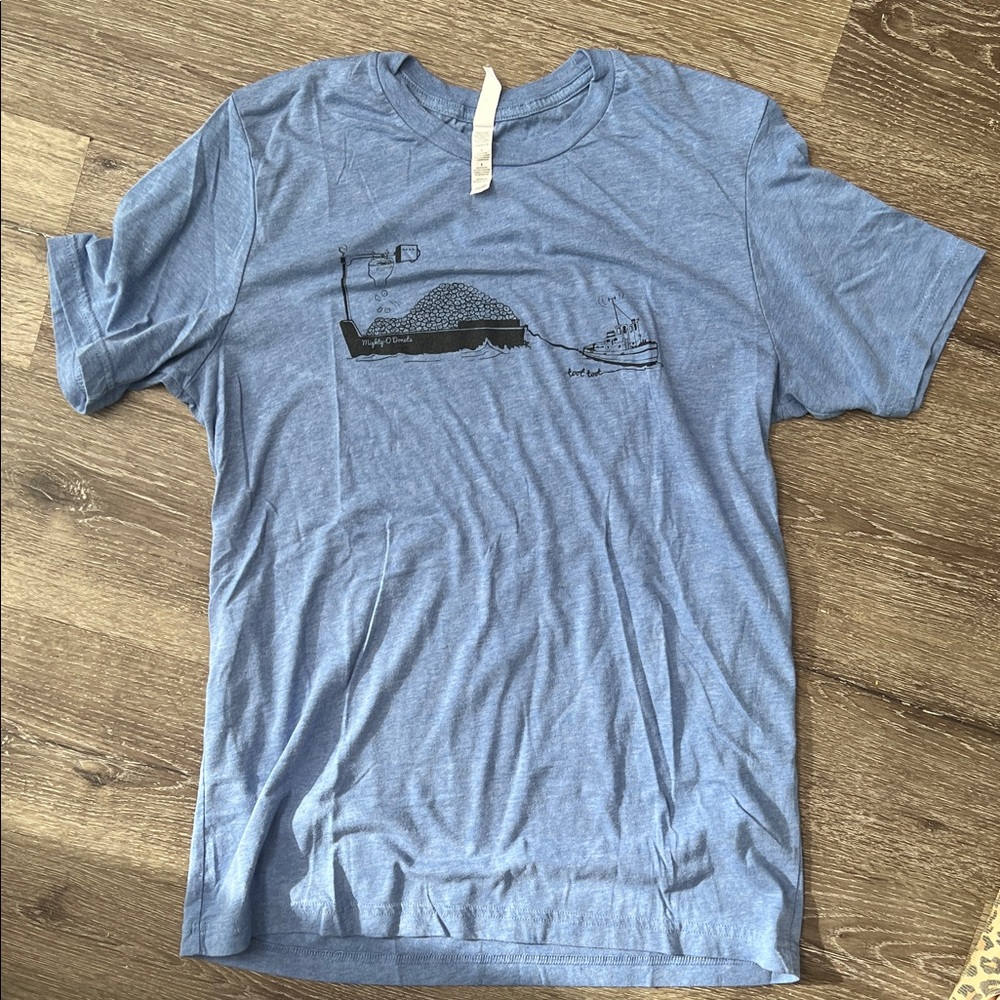 Bella Canvas Blue Graphic Tee
